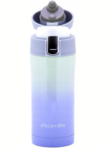 Термос Градиент 320мл из нержавеющей стали, термокружка Kamille (372175286)