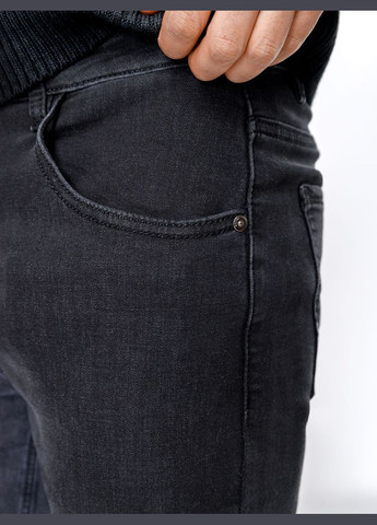 Чоловічі джинси регуляр колір темно-сірий ЦБ-00235543 R.KOOST (282925612)