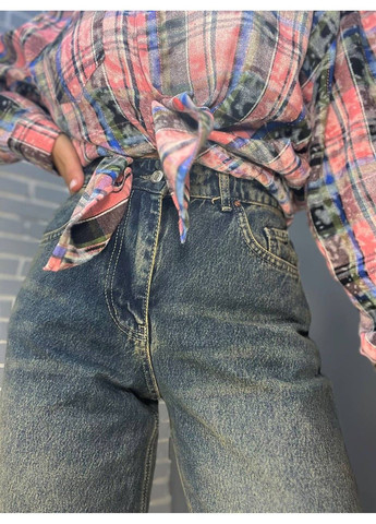 Джинси жіночі 4118 straight fit прямі від стегна Its Basic - (304773612)