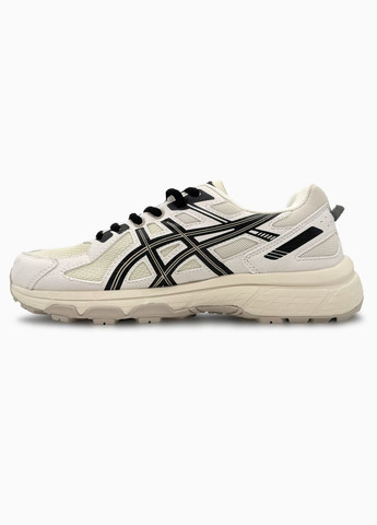 Кросівки жіночі Asics Gel Venture 6 White Beige Brown | Асікс Гель-Вентуре 6 білі No Brand білі демісезони (340916011)