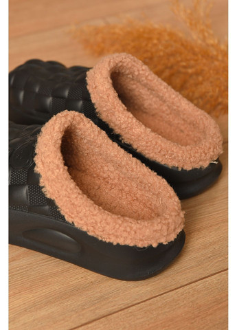 Калоші без задника утеплені чорного кольору Let's Shop (366547548)