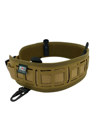 Армейский Тактический Ремень для Стрельбы с Лазерной Резкой Molle JB-06 Койот JB Tacticals (336550248)