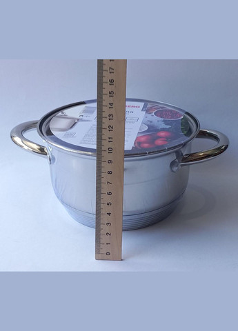 Кастрюля с крышкой 1.9л Styleberg WK2156 No Brand (300232525)