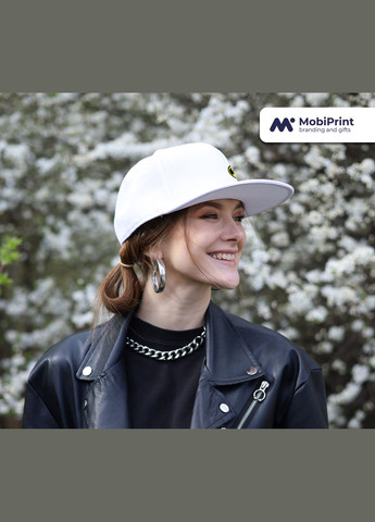 Кепка Snapback Bethman DISI (Бетмен, DC) Білий (9276-1444-WT) MobiPrint (292866316)