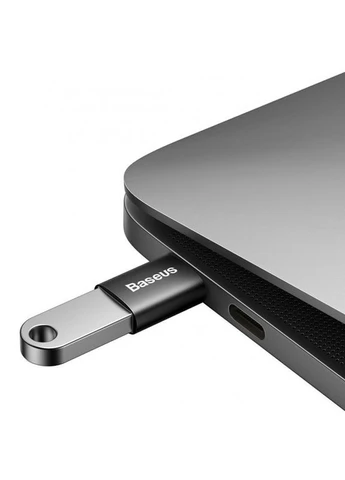 Перехідник Ingenuity Series Mini Type-C to USB 3.1 (ZJJQ000001) Black Baseus (386034343)