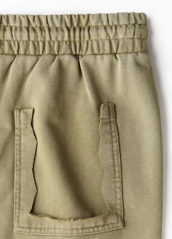 Хаки спортивные демисезонные брюки H&M