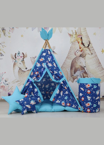 Домик Вигвам Космонавт БОН БОН + корзина для игрушек. Полный комплект! No Brand (316256970)