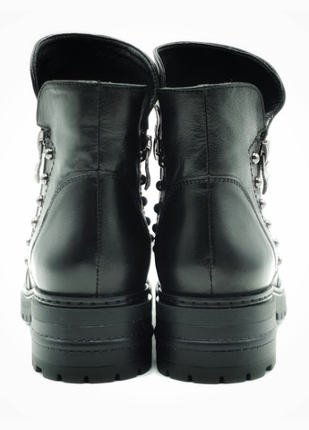 Жіночі черевики зимові чорні шкіряні P-19-1 24 см (р) patterns (259299753)