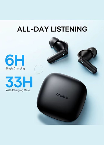 Бездротові навушники W28 ANC Bluetooth 5.4 Blue Lenovo (323137182)