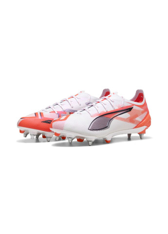 Белые бутсы ultra 5 ultimate mxsg football boots Puma