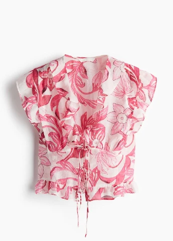 Белая блузка H&M