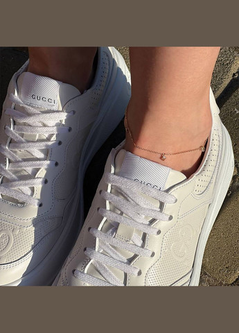 Золотий браслет Конюшина на ногу б04906 26 26 Oniks (264022393)