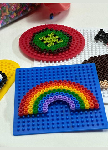 Термомозаїка, 4 форми, пінцет. 13 000 намистин IKEA PYSSLA (322832950)