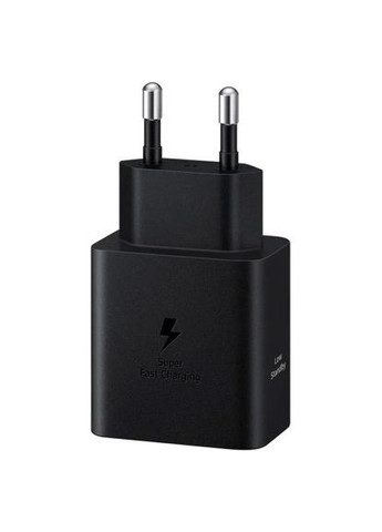 Зарядное устройство (EP-T4511XBEGEU) Samsung 45W Compact Power Adapter (w C to C Cable) Black (369881195)