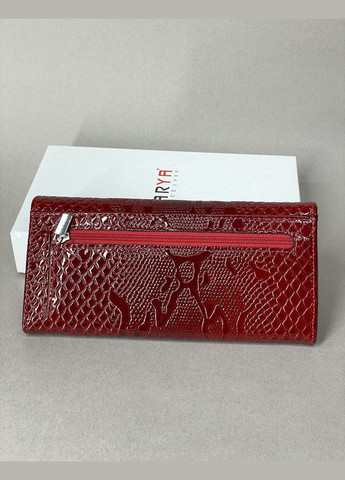 Гаманець жіночий шкіряний лак під рептилію великий Karya Гаманець (345600551)