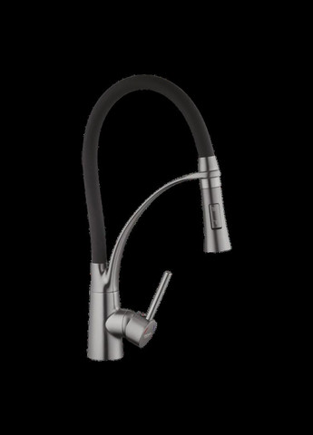 Комплект кухонной мойки KRP Schwarze - 50х50HM PVD Kroner (336935244)