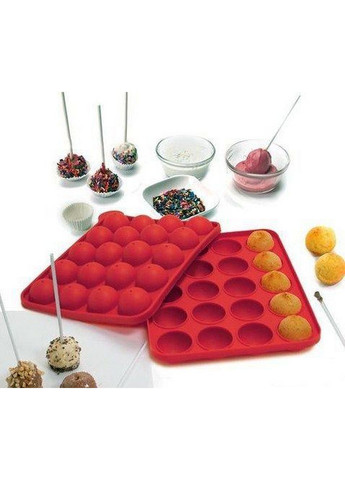 Силіконова форма для Кейк Попсів 20 осередків Hauser (289364806)