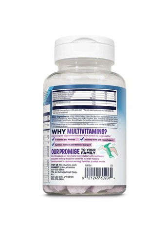 Комплекс витаминов MultiSaurus - 90 сhewable Berry Grape Orange KAL (288677468)