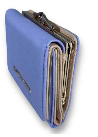 Жіночий гаманець екошкіра одне відділення для купюр та 7 відділень для карток розмір:10,5*9*3 см фіолетовий Tailian (268995019)