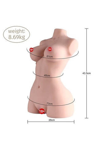 Секс-лялька Ніна AutoClean No Brand (370202933)