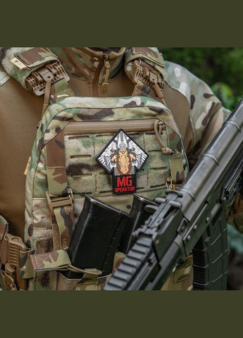 Нашивка MG Operator PVC full color M-TAC (315047712)