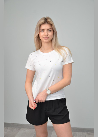 Біла всесезон жіноча футболка, повсякденна, різні кольори (розмір: s, m,, xl, xxl) No Brand