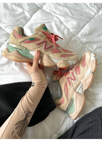 КРОСІВКИ ЖІНОЧІ NEW BALANCE 9060 INSIDE VOICES НЬЮ БЕЛАНС 9060 No Brand бежеві демісезони (367173699)
