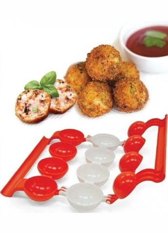Зручна форма для приготування котлет та фрикадельок Stuffed Ball Maker червоний (2071412266) No Brand (328261810)