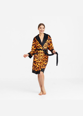 Халат жіночий з плюшевого велюру Leopard 18274 ML FlexDress (336766963)