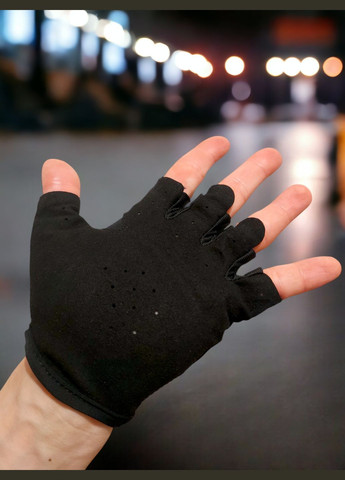 Фітнес рукавички для спорту турніка тренувань велосипеда Vilico унісекс Чорні 66_7_L_1 No Brand Kyncilor (316092456)