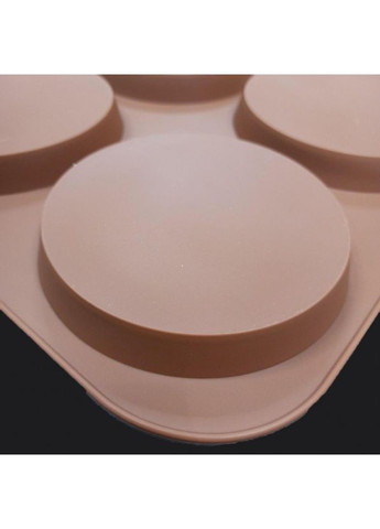 Силіконова форма для оладок, драників та десертів коричнева 4505 S&T (365060079)