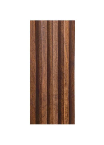 Декоративна стінова рейка каштан 3000*160*23мм (D) 3DPanda-1536 Sticker Wall (323155013)