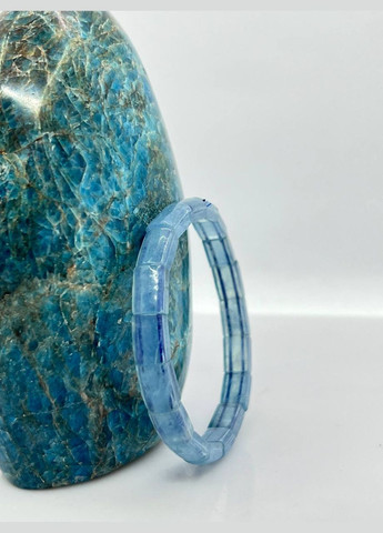 Браслет аквамарин 11х7 мм 17 см No Brand (301027631)