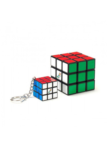 Набір головоломок 3х3 Класичне Пакування - Кубик та міні-кубик (з кільцем) Rubik's (333708924)