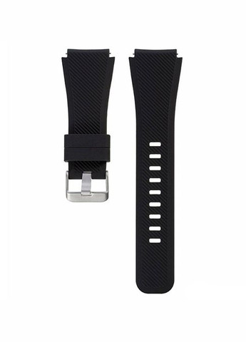 Силиконовый ремешок для часов Samsung Galaxy Watch 46 mm SM-R800 - Black Primo (333720438)