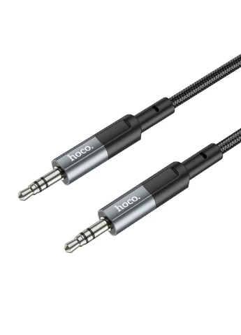 Аудиокабель UPA23 3.5mm male to 3.5mm male, nylon braid, 1m Metal Gray Hoco (380484402)