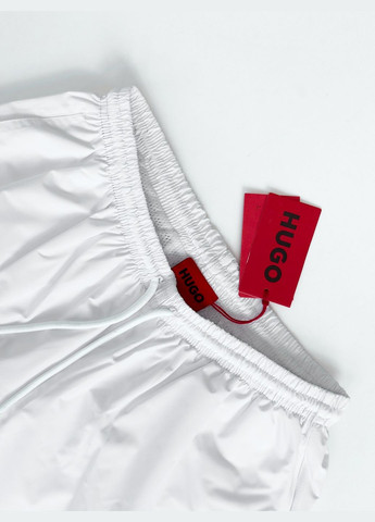 Мужские водоотталкивающие шорты из плащевки из лого Boss (Hugo) Vakko (335568575)