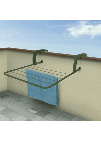 Сушка для білизни Casa Si універсальна підлогова 18м темно-зелена трансформер для квартири та будинку ProDobro (366030873)