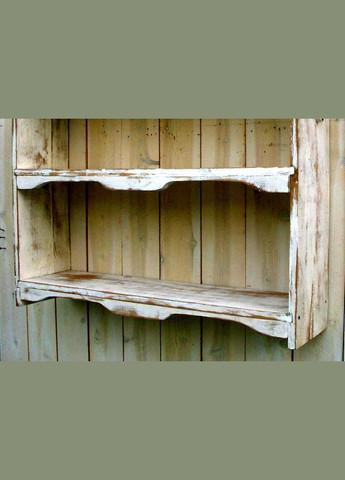 Настінна книжкова полиця з дерева Поттер шеббі (КПГ-001428) No Brand (328076661)