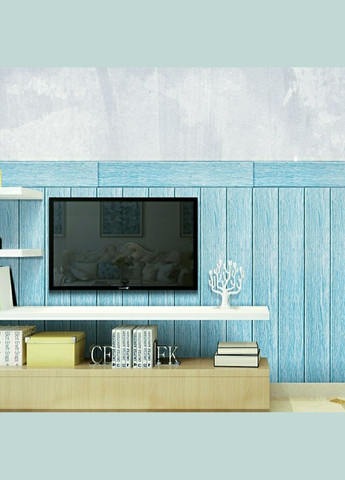 Самоклеющаяся 3D панель голубое дерево 700х700х4мм (93) SW-00001338 Sticker Wall (316101072)