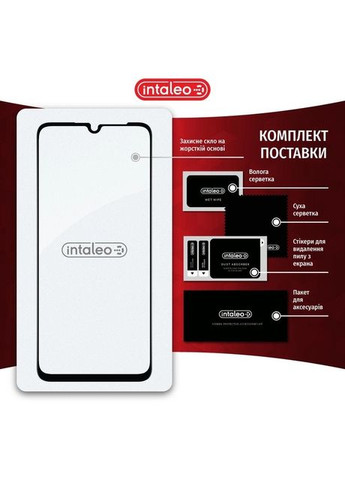 Захисне скло для Samsung A05/A05S Full Glue Black (1283126578328) Intaleo (316690959)
