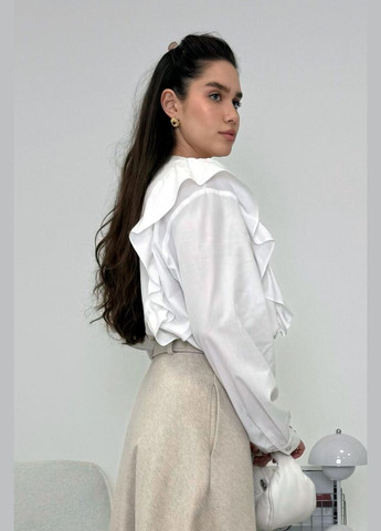 Сорочка з рюшами No Brand (323159532)