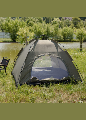 Намет кемпінговий 2 на 2 метри автоматичний для риболовлі походу туристичний LU-019GR Зелений LUGI (371391836)