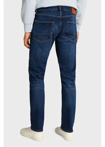 Синие демисезонные слим джинсы Tommy Hilfiger