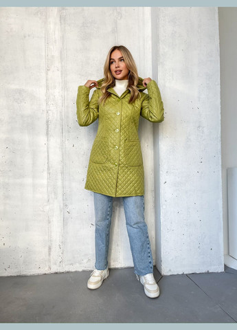 Оливковая демисезонная куртка Zemal