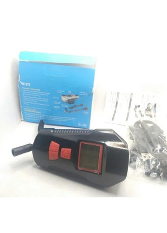 Велосипедный передний фонарь фара FY-317 с сигналом и велокомпьютером No Brand (331640447)