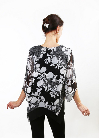 Чёрно-белую блуза Mtp