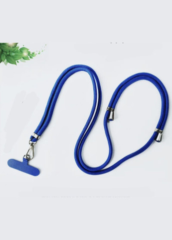 Шнурок ремешок брелок для телефона Темный синий No Brand (339679806)