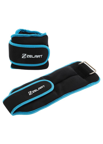 Обважнювачі-манжети для рук і ніг FI-5732-3 Блакитний Zelart (331623436)