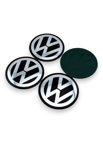 Наклейки на колпаки 90 мм, наклейки на оригинальный колпак Вольцваген 9 см (1 шт.) ) Volkswagen (364463704)
